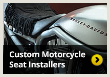 Butt Buffer custom motorcycle seat installers